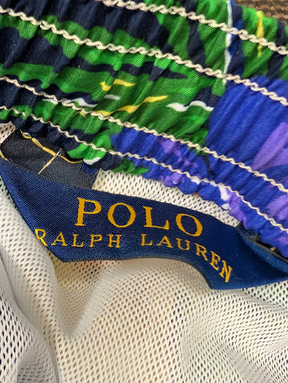 Polo Ralph Lauren Traveler Floral Printed Swim Trunks Shorts Resort Beach Cruise - Picture 3 of 15